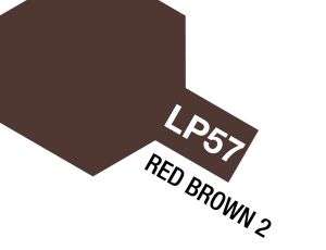 Tamiya LP-57 Red Brown 2/Červenohnědá 2