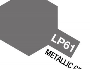 Tamiya LP-61 Metallic Gray/Černá met.