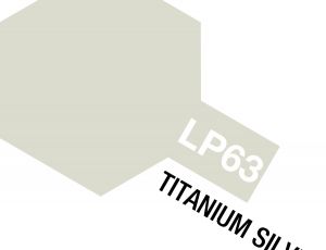 Tamiya LP-63 Titanium Silver/Stříbrná t.