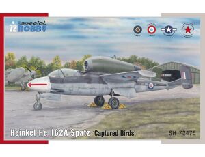 Heinkel He 162 Spatz"Captured Birds"1/72