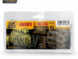 Engine and Metal Weathering Set