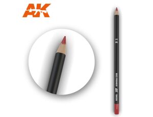 Watercolor Pencil Red Primer