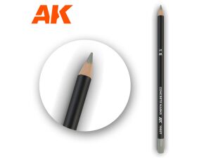 Watercolor Pencil Concrete Marks