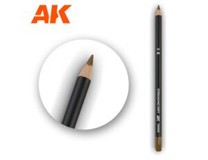 Watercolor Pencil Streaking Dirt