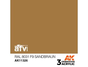 RAL 8031 F9 Sandbraun 17ml