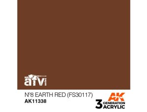 No8 Earth Red (FS30117) 17ml