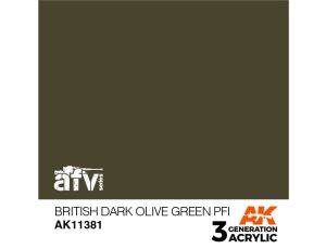 British Dark Olive Green PFI 17ml