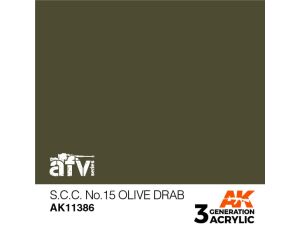 S.C.C.No.15 Olive Drab 17ml