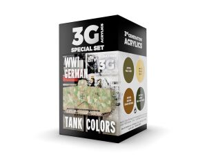 WWI GERMAN TANK COLORS Colors 3G