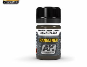 Paneliner for Brown and Green Camo