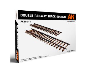 Double Railway Track Section 1/35