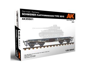 German Railway Schwerer Plattformwagen T