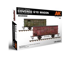 German Railway Covered G10 Wagon 1/35