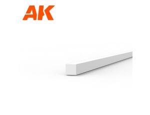 STRIP 0.75x0.75x350mm x 10units STYRENE