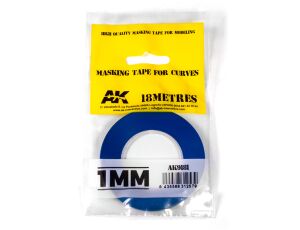 Masking Tape for curves 1mm- Maskovací p
