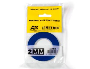 Masking Tape for curves 2mm- Maskovací p