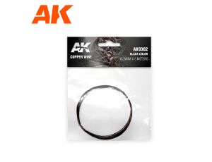 Copper Wire 0.25mm x 5meters BLACK COLOR