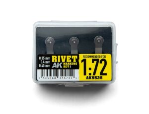 Rivet marking Set 1 1:72(Disk-S-Set1)