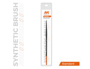 AK Synthetic Brush - Round 4/0