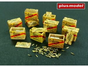 US muniční bedny na náboje v krabičkách