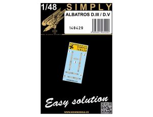 Albatros D.III/D.V Simply Seatbelts 1/48