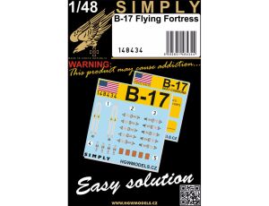 B-17 Simply Seatbelts 1/48