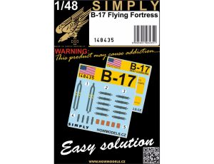 B-17 Simply Seatbelts 1/48