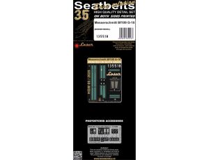 Bf 109G-10 (laser)Seatbelts 1/35