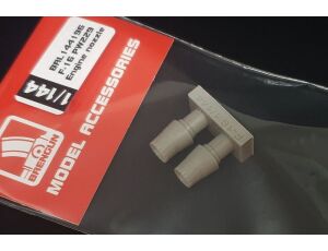 F-16 PW229 Emgine nozzle 1/144
