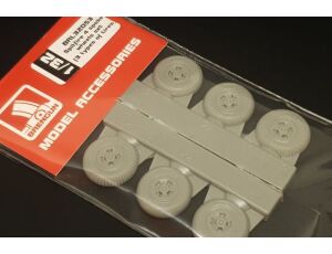 Spitfire 4 spoke wheels set (3 types of