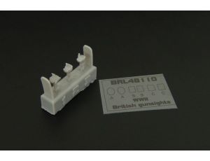 British reflector gunsight WWII