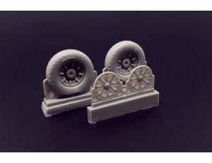 F4U Corsair Diamond Thread Wheels set