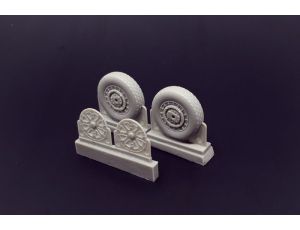 F4U Corsair Bloc Thread Wheels set