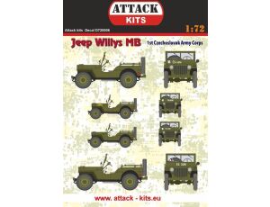 Jeep Willys MB 1st Czechoslovak Army Cor