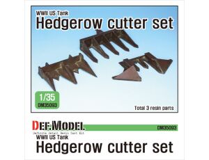 WWII US Tank hedgerow cutter set(1/35)