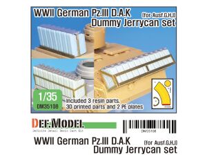 WW2 German Py.III D.A.K. Jerrycan Dummy