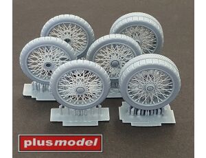Kolový set pro Lanchester WWI 3D
