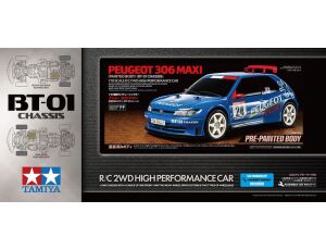 BT-01 Peugeot 306 Maxi Blu PB 1/10