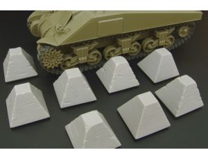 Dragons Teeth tank traps