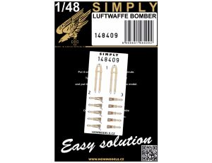 Simply-Luftwaffe Bomber Seatbelts 1/48