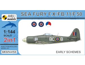 Sea Fury F.X/FB.11/F.50 "Počáteční schém