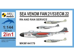 Sea Venom FAW.21/53/ECM.22"Služba v RN a