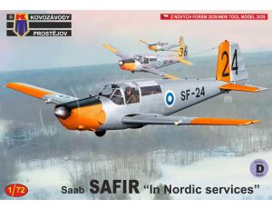 SAAB Safir "In Nordic services" 1/72