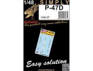P-47D Simply Seatbelts 1/48