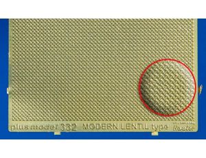 Plech s reliéfem - Modern lentil