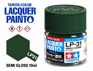 Tamiya LP-31 Dark Green 2 IJN/Zelená