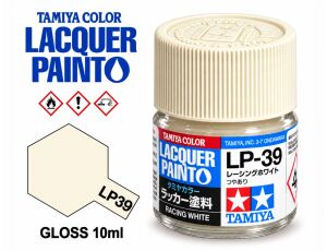 Tamiya LP-39 Racing White/Bílá