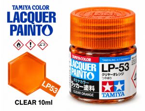 Tamiya LP-53 Clear Orange/Oranžová průhl
