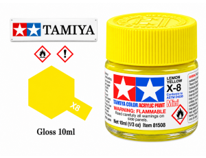 Tamiya X-8 Lemon Yellow/Žlutá