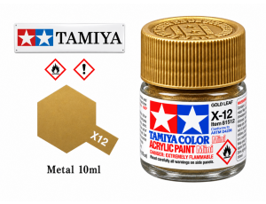 Tamiya X-12 Gold Leaf/Zlatá
